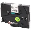 Brother Huismerk Brother TZe-211 Labeltape 6mm Zwart op Wit