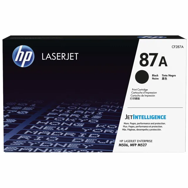 Hp toner 87A, 9 000 pagina's, OEM CF287A, zwart