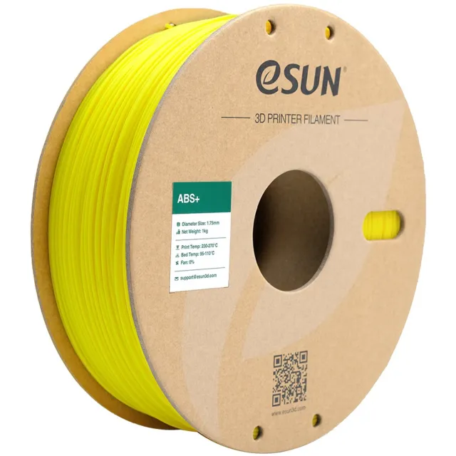 ESUN ABS+ Yellow - 1.75mm - 3D printer filament