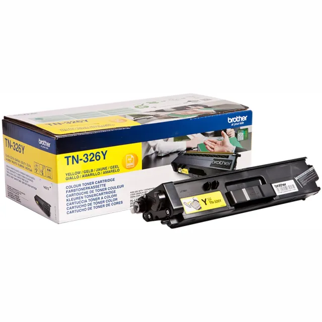 Brother TN-326Y tonercartridge 1 stuk(s) Origineel Geel