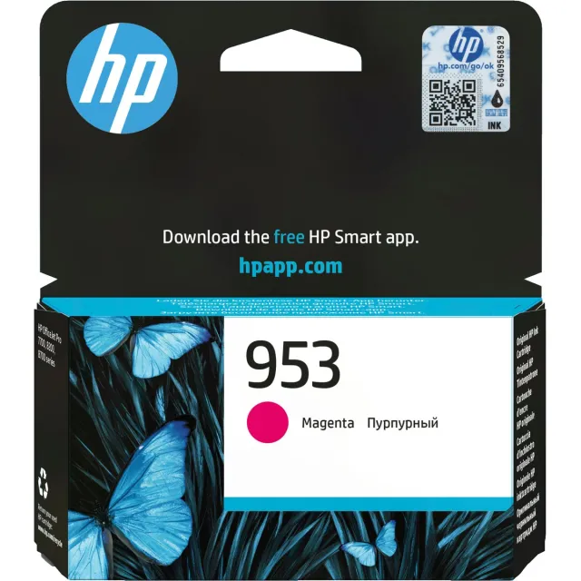 HP 953 - Inktcartridge - Origineel - Standaard capaciteit - Magenta