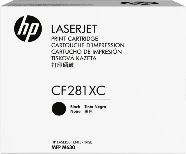 HP 81X CF281X Toner Cartridge Origineel High Capacity 25000 pagina's Zwart