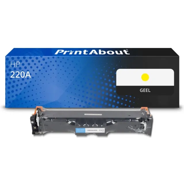 PrintAbout Huismerk HP 220A (W2202A) Toner Geel