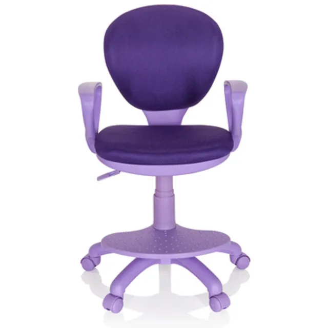 hjh office Kinder bureaustoel KID COLOUR stof lila hjh OFFICE