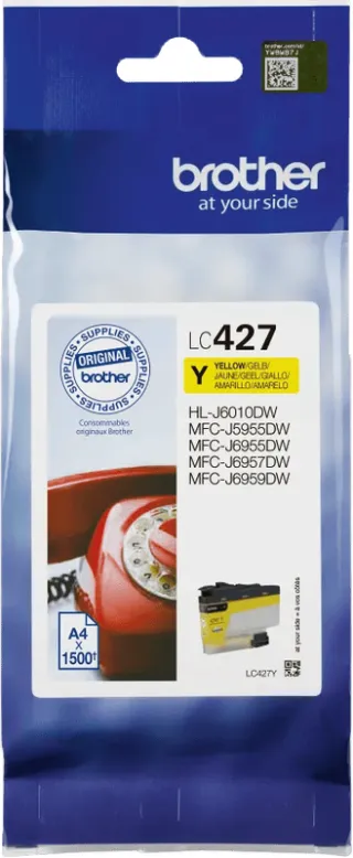 Brother LC-427Y inktcartridge geel