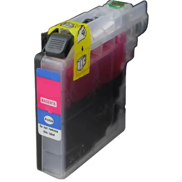 Inktkenners Inktcartridges Geschikt voor Brother LC225 / LC227 | 1x Magenta Geschikt voor DCP-J4120DW - MFC-J4420DW - MFC-J4425DW - MFC-J4620DW - MFC-J4625DW