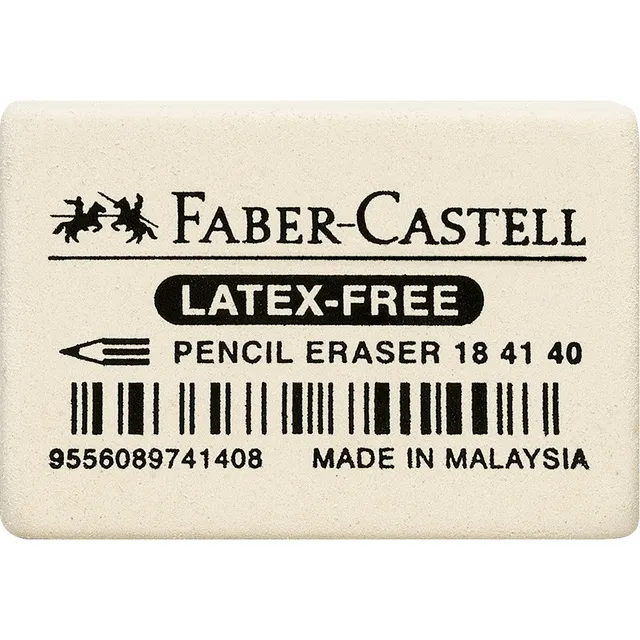 Faber-Castell Gum Faber Castell 7041 34x26x8mm wit