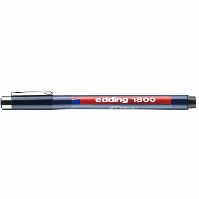 Edding Fineliner edding 1800 0.7mm zwart