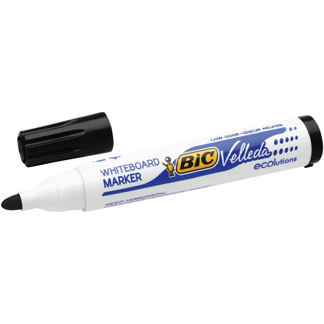 Bic Whiteboardmarker Bic Velleda 1701 rond large zwart