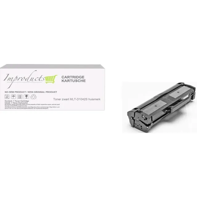 Improducts Toner - Alternatief Samsung ML-1660 / MTL-D1042S zwart XL inhoud