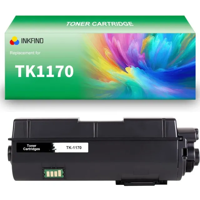 INKFIND TK-1170 toner compatibel met Kyocera TK-1170 TK1170 - 1-pack Zwart Geschikt voor Kyocera Ecosys M2040DN/M2540DN/M2640IDW Zwart x 1