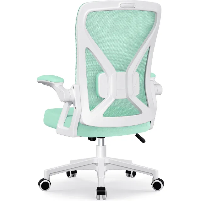 Elekiatech Ergonomische Bureaustoel - Bureaustoel - Bureaustoelen voor Volwassenen - 150 Kg - Blauwgroen