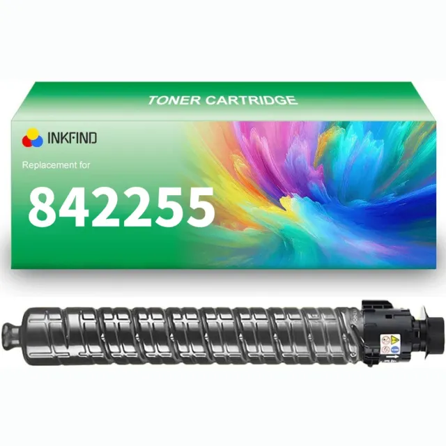 INKFIND 842255 Zwart tonercartridge compatibel met Ricoh 842255 Zwart geschikt voor Ricoh IM C3000/IM C3500 - 1-pack Zwart Zwart x 1