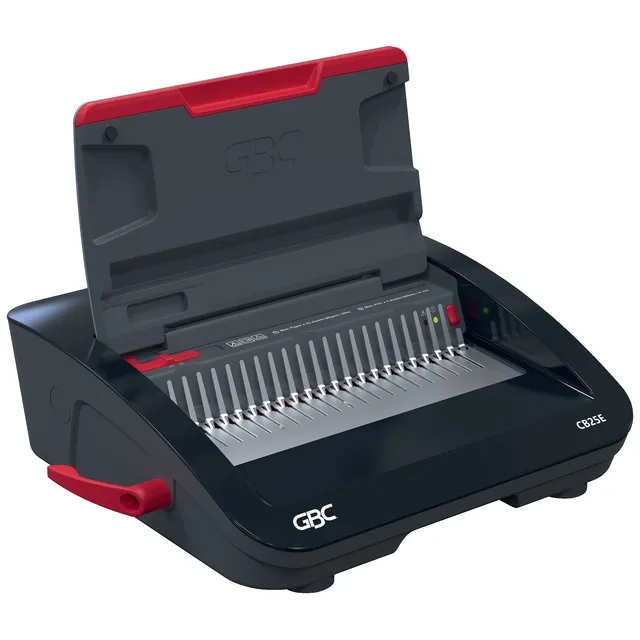 GBC Inbindmachine GBC CombBind CB25E 21-gaats elektrisch rood