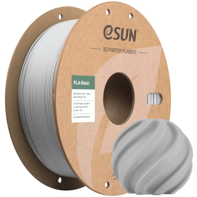 ESUN PLA-Basic Concrete Grey (1.75mm - 1kg)