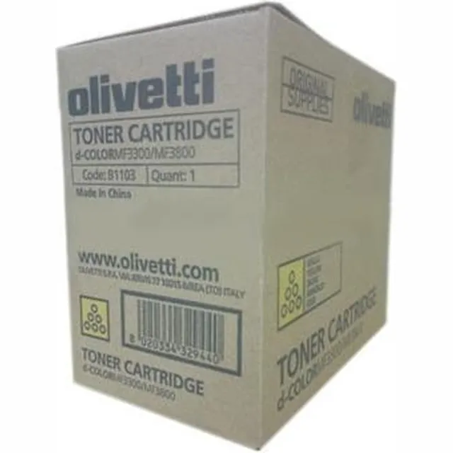 Olivetti B1103 tonercartridge 1 stuk(s) Origineel Geel