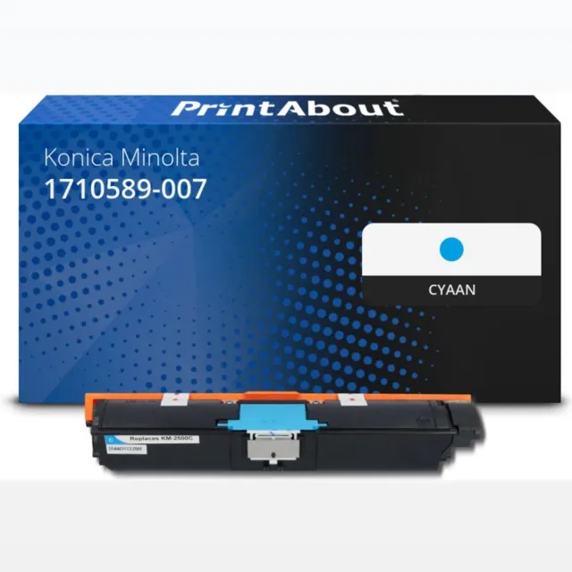 PrintAbout Konica Minolta 1710589-007 toner cyaan Huismerk