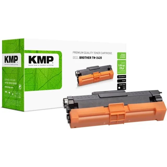 KMP B-T116 toner zwart compatibel met Brother TN-2420