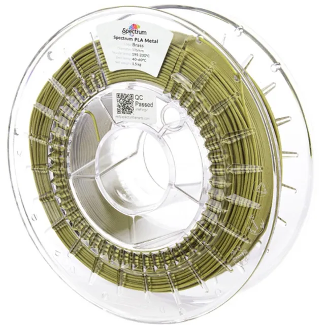 Spectrum PLA metal Messing 0,75 kg Filament