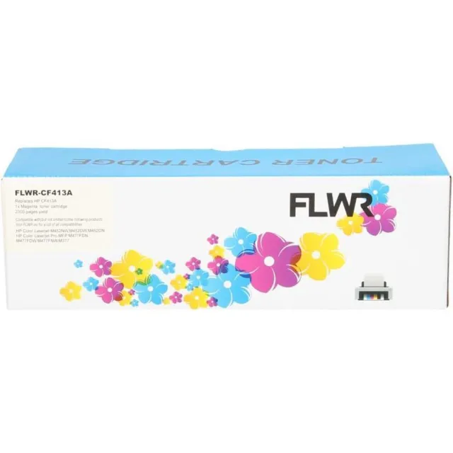 FLWR Toner / 410A / Magenta - Geschikt voor HP