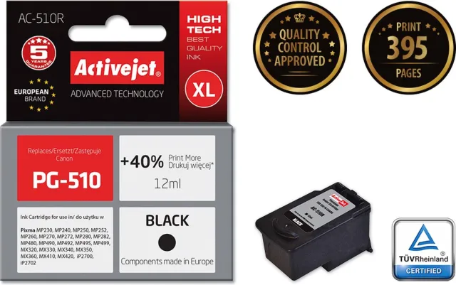 ActiveJet Originele inkt cartridge Activejet AC-510R Zwart