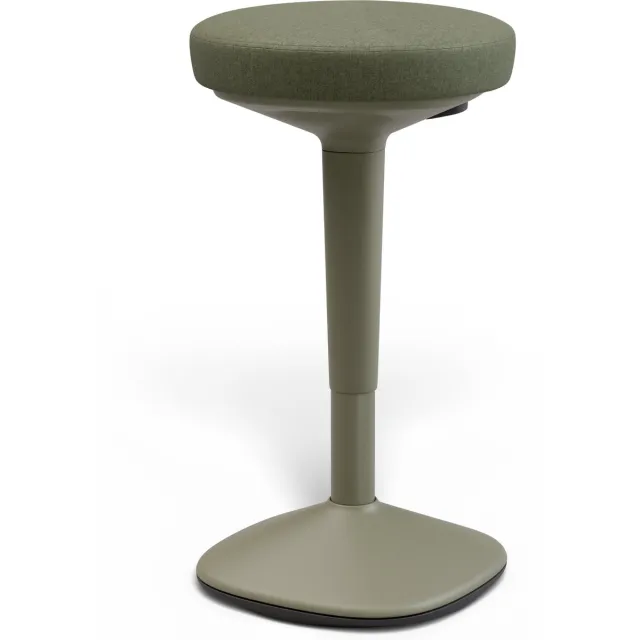 Desktronic Ergonomische Balanskruk - Wiebelkruk Hoogte 57-84cm - Zit-Sta Kruk ∅33cm - Anti-Slip Basis - Groen