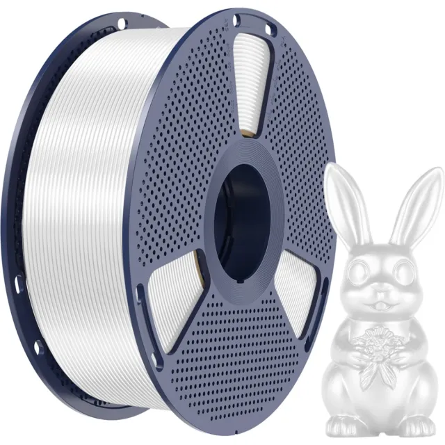 Sunlu 3D filament PLA+ Silk WIT 1,75mm 1kg