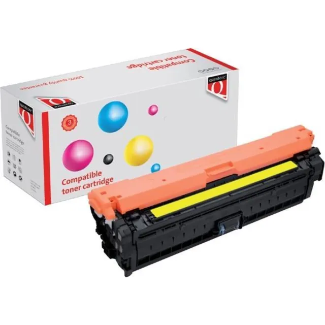 Quantore toner cartridge HP 650A (CE272A) geel