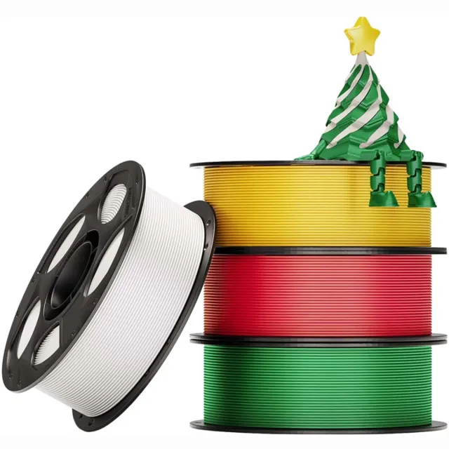 Anycubic Filament Pla Silk 4 Stuks Voor 3D-Printer Hoge Kwaliteit En Precisie Transparent
