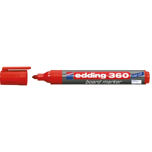 Edding Whiteboardmarker edding 360 rond 1.5-3mm rood