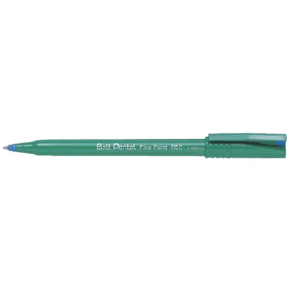 Pentel Rollerpen Pentel R50 medium blauw