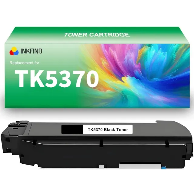 INKFIND TK5370 Zwart tonercartridge compatibel met Kyocera TK5370 TK-5370 Zwart toner cartridge - 1-pack Zwart Zwart x 1