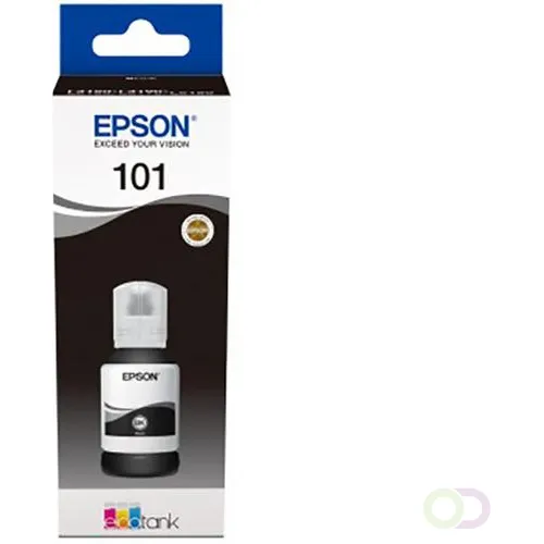 Epson 101 EcoTank Black Origineel (C13T03V14A) Zwart