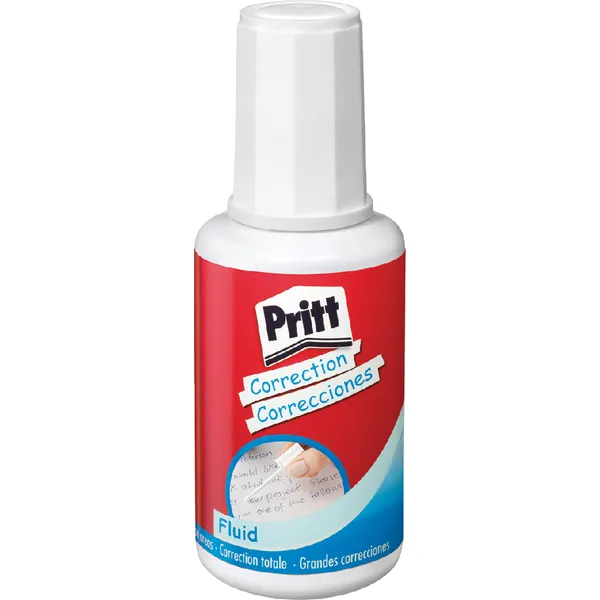 Pritt Correctievloeistof Pritt flacon met kwast 20ml