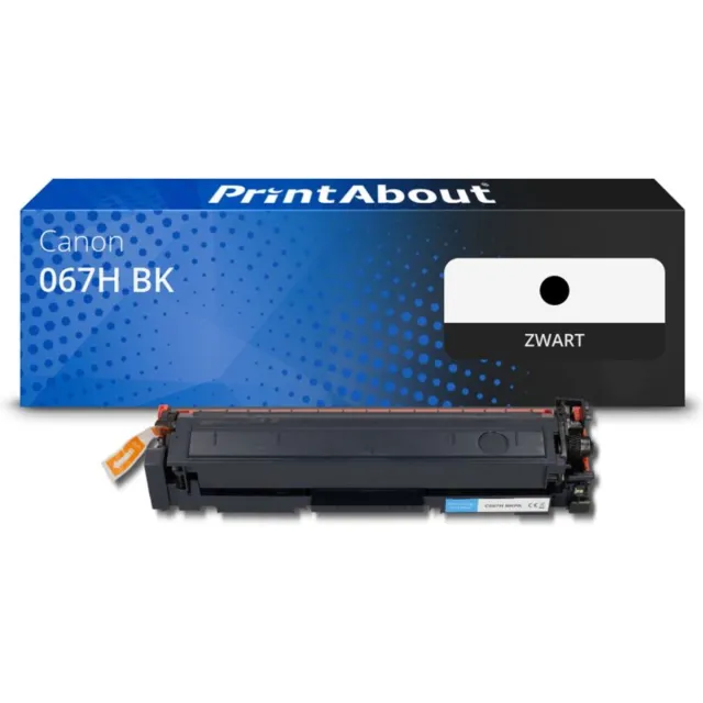 PrintAbout Huismerk Canon 067H BK Toner Zwart Hoge capaciteit