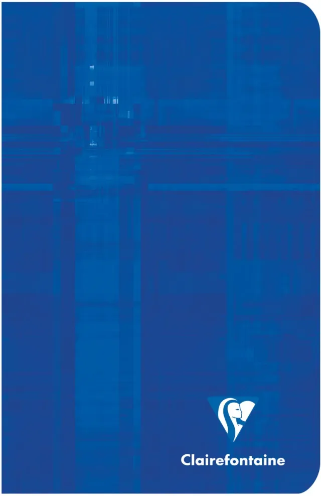 Clairefontaine Metric notitieboekje, ft 11 x 17 cm, 96 bladzijden, geruit 5 mm blauw