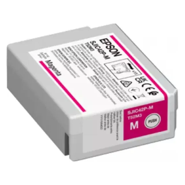 Epson SJIC42P (C13T52M340) Inktcartridge Magenta