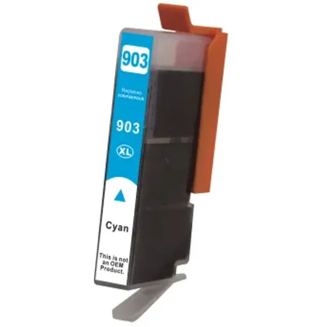 Inktkenners Inktcartridge Geschikt voor HP 903 / 903XL | 1x Cyaan Geschikt voor OfficeJet Pro 6860 6950 6951 6960 6970