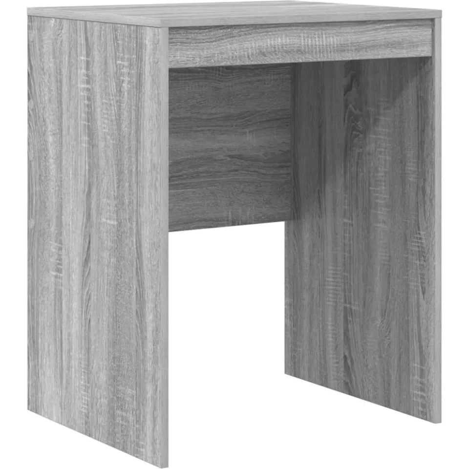 vidaXL Bureau Grijs Sonoma 60 x 50 x 76 cm, foto 3
