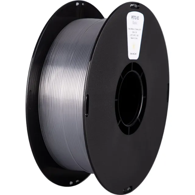 kexcelled PETG Helder/Clear 1.75mm 1kg 3D Printer filament Helder/Clear/Transparant - PETG K5 1kg