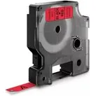 Dymo Huismerk DYMO D1 40917/S0720720 Labeltape 9mm Zwart op Rood