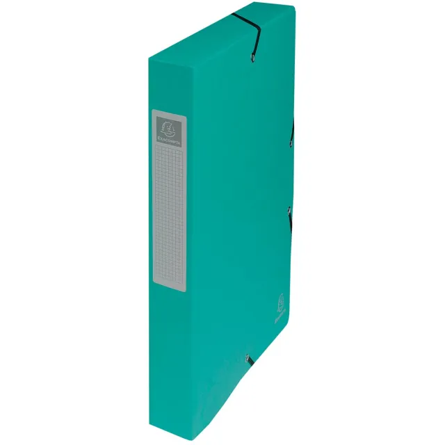 Exacompta elastobox Exabox groen, rug van 4 cm