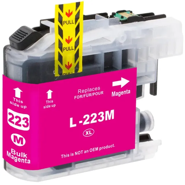 Inktkenners Inktcartridge Geschikt voor Brother LC223 | 1x Magenta cartridge - Geschikt voor MFC J5320DW - J4120DW - J4420DW - J880DW - J480DW - J4620DW - J5620DW - J680DW - J5625DW - J4625DW - J5720DW