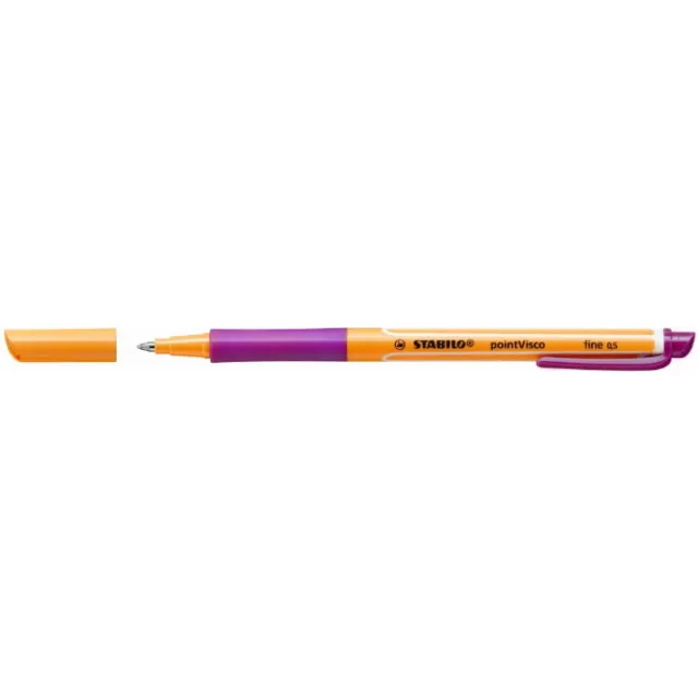 Stabilo Rollerpen STABILO PointVisco 1099/58 fijn lila
