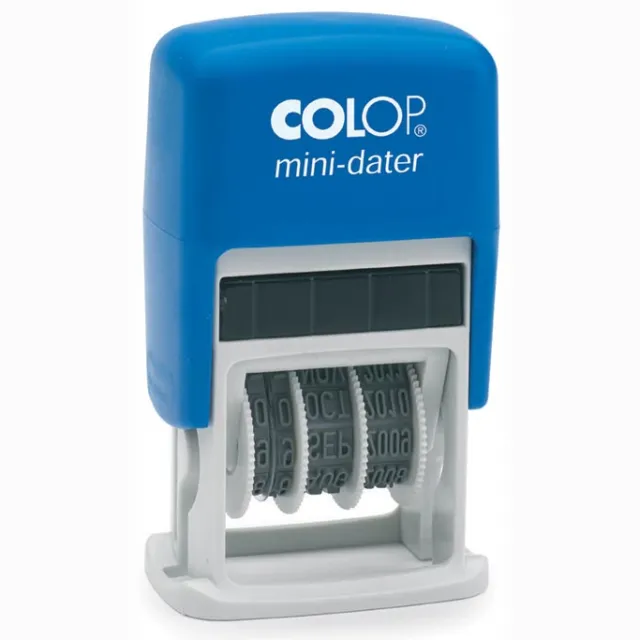 Colop tekststempel Mini-Dater, met datum en BETAALD blauw