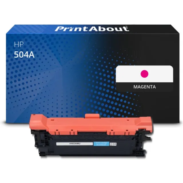 PrintAbout HP 504A (CE253A) toner magenta
