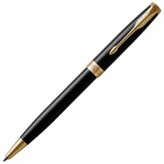 Parker Balpen Parker Sonnet black lacquer GT medium