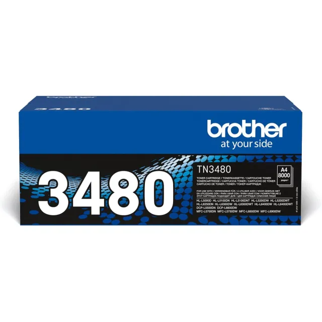 Brother TN-3480 tonercartridge zwart