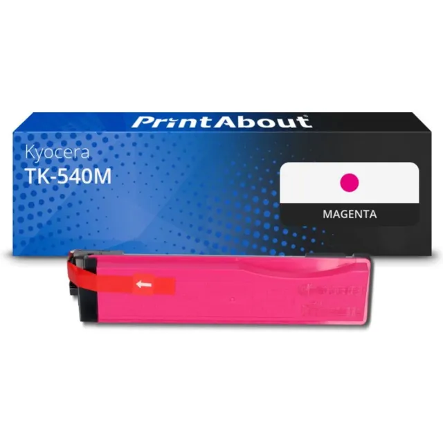 PrintAbout Kyocera TK-540M toner magenta Huismerk