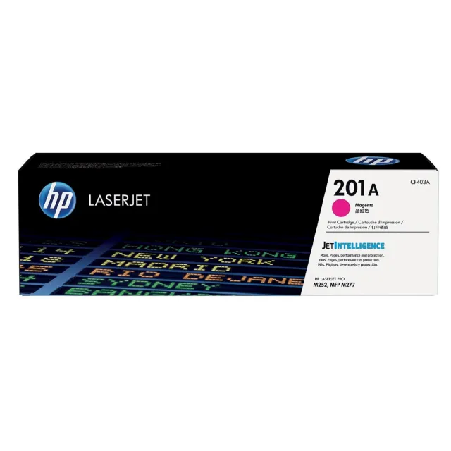 Hp toner 201A, 1 400 pagina's, OEM CF403A, magenta